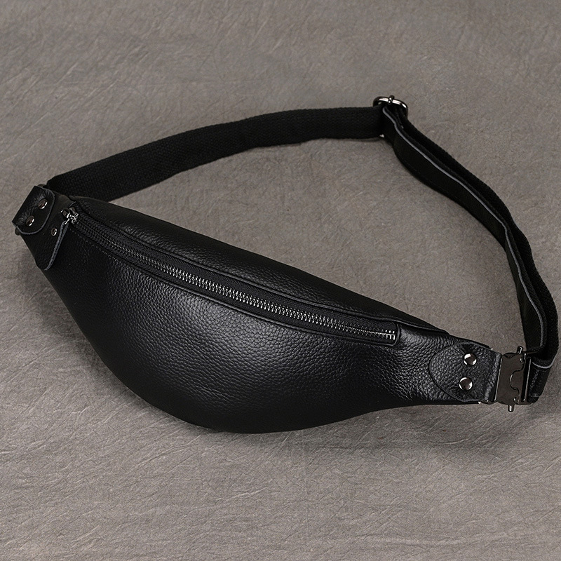 Luxury Bags Leather - Tas Pinggang untuk Pria 2024 Kulit