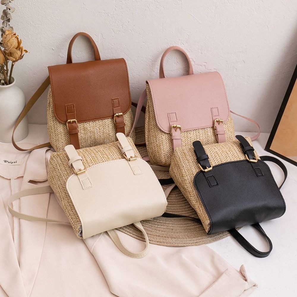 Luxury Bags Leather - Tas Ransel Kulit PU Trendi Desain