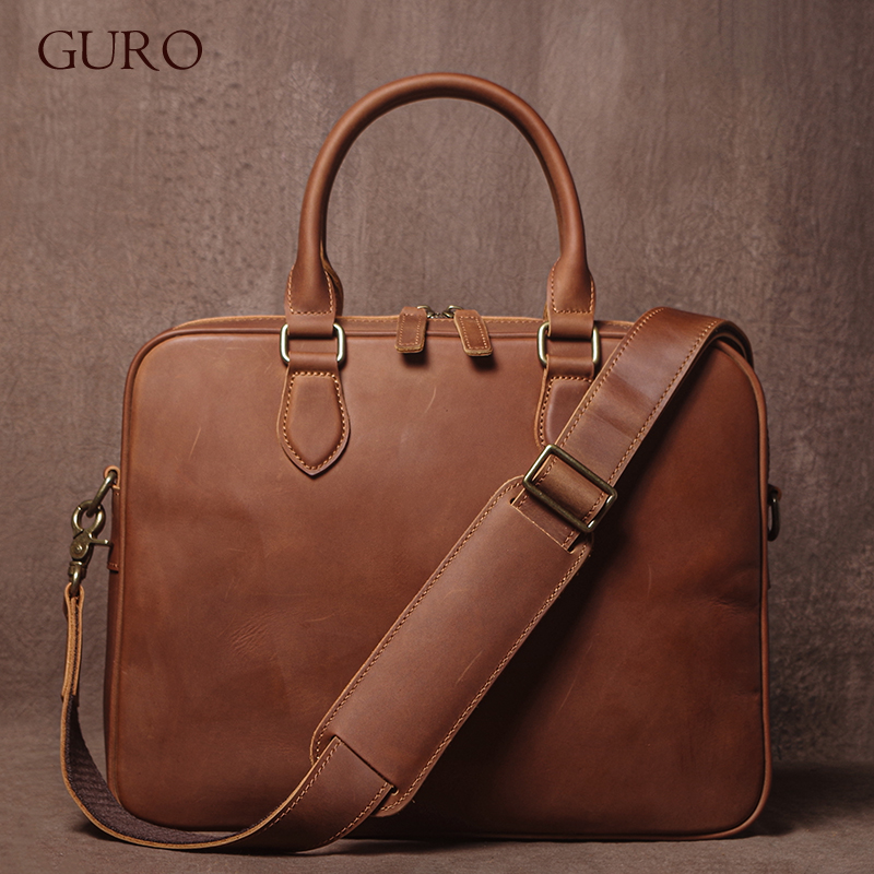 Luxury Bags Tote - GURO Tas Kantor Kulit Sapi Kuda