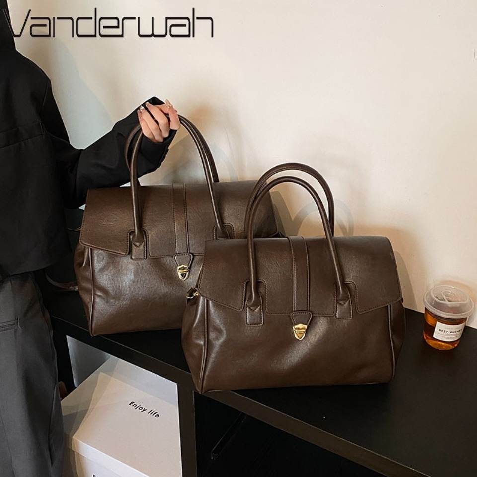 Luxury Bags Tote - Tas Selempang Wanita Boston Kapasitas Besar