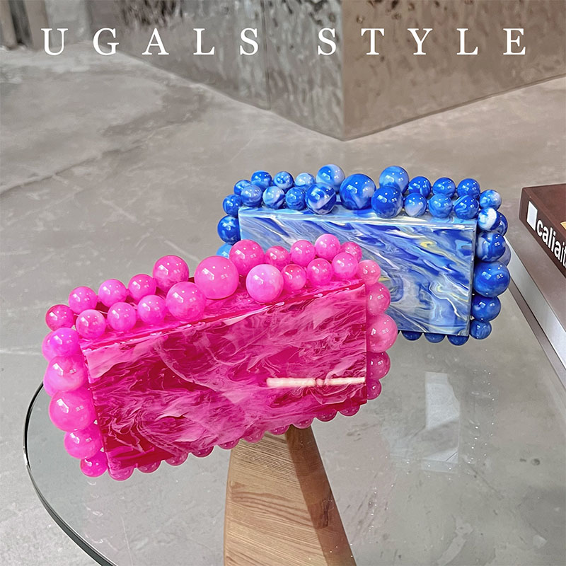 Tas Malam Kotak Akrilik Bergar - Luxury Bags On Sale ulasan dan harga