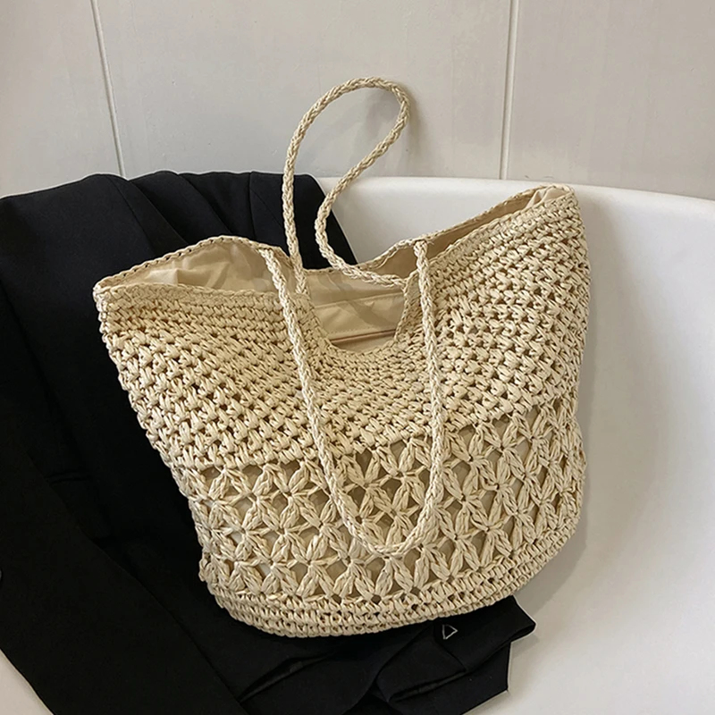 Tas Anyaman Jerami Desain Kasu - Luxury Bags Tote ulasan dan harga