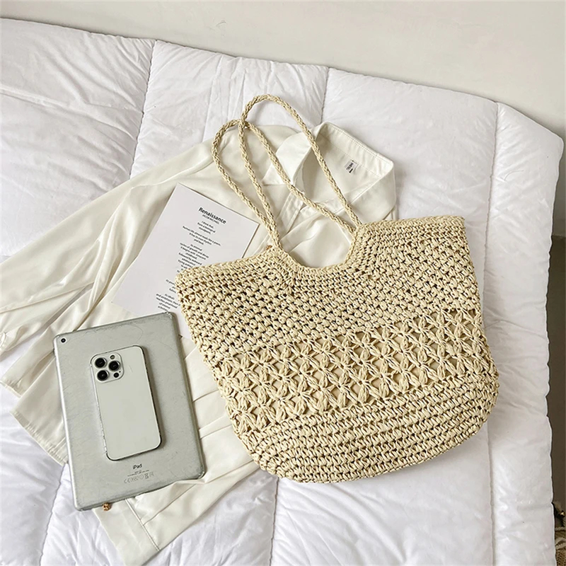 Tas Anyaman Jerami Desain Kasu - Luxury Bags Tote ulasan dan harga