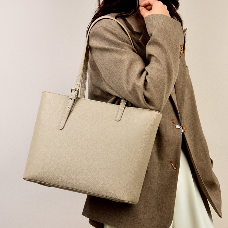 Tas Bahu Wanita Warna Solid Ta - Luxury Bags Tote ulasan dan harga