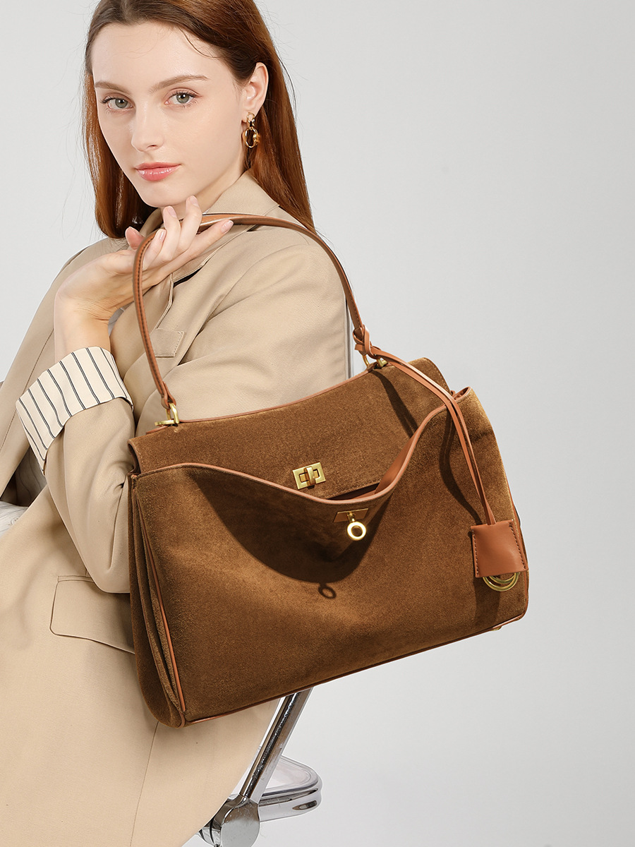 Tas Kulit Asli Suede Wanita Mu - Luxury Bags Tote ulasan dan harga