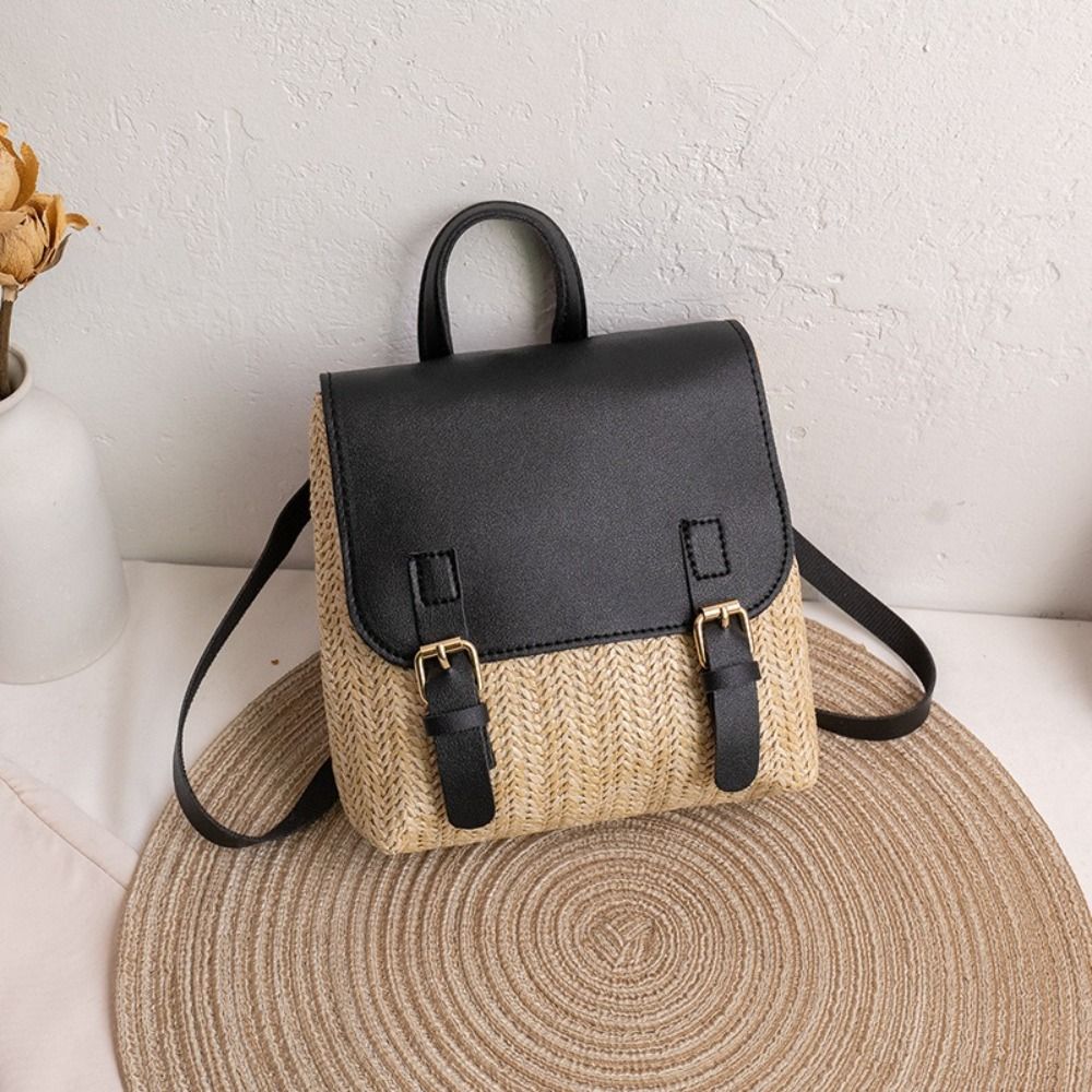 Tas Serbaguna Ransel Jerami Ku - Luxury Bags Leather ulasan dan harga
