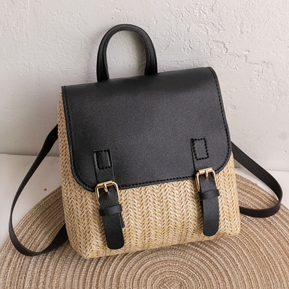 Tas Serbaguna Ransel Jerami Ku - Luxury Bags Leather ulasan dan harga