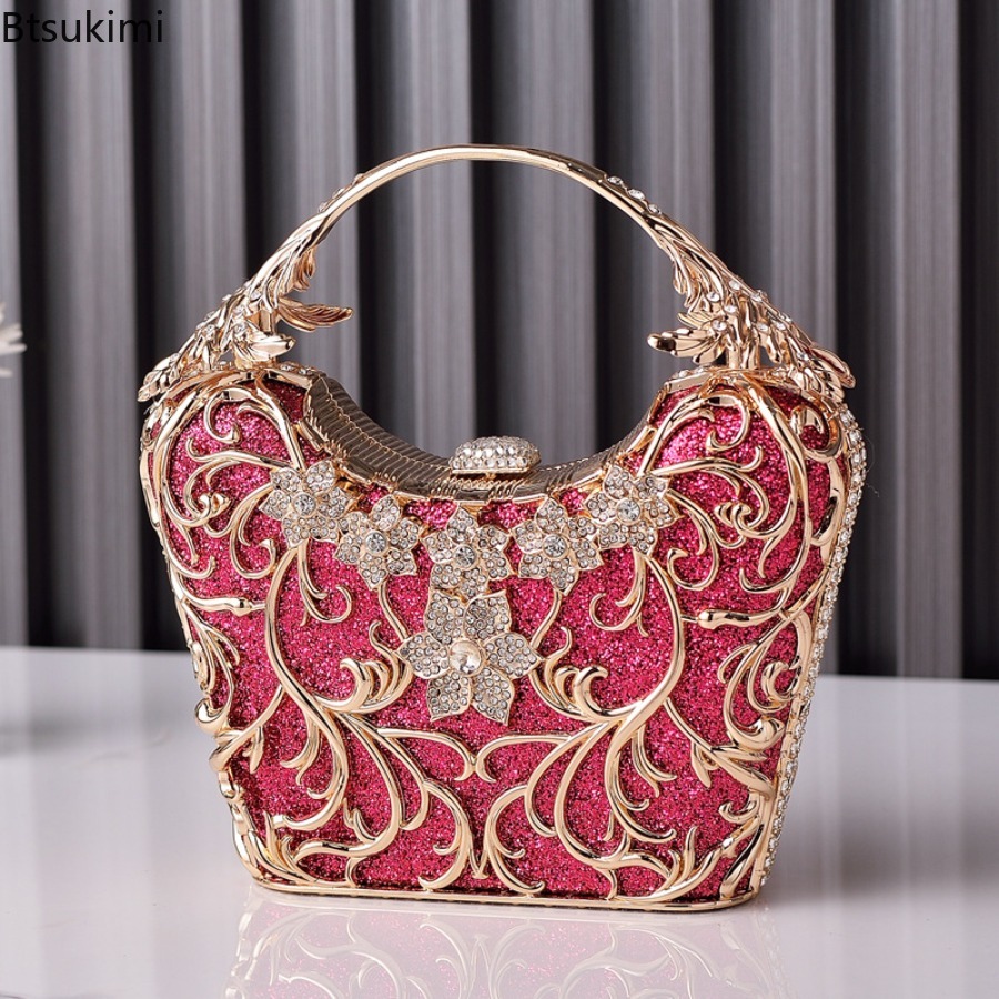 Tas Malam Logam Berongga Tas T - Luxury Bag Collection ulasan dan harga