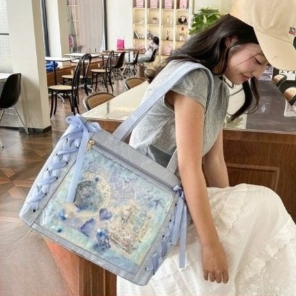 Tas Selempang Anime Berkapasit - Luxury Bags Tote ulasan dan harga