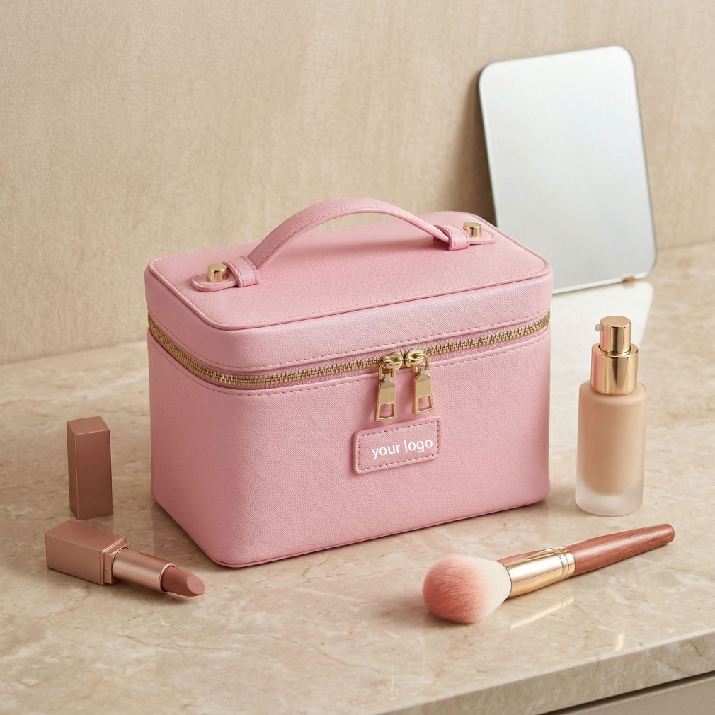 Tas Makeup Kulit Motif Burung  - Luxury Bags Leather ulasan dan harga